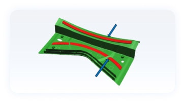 Rear header structure glass - iComat Automotive